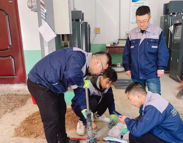 利发官网-利发（中国）
泾东设计公司参与2022年全市水利工程质量抽检(图6)